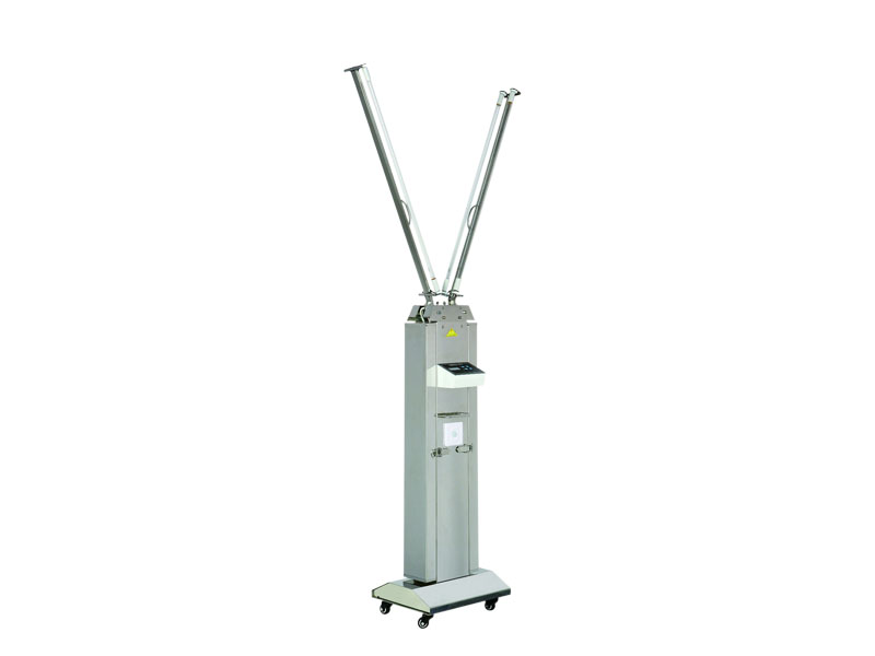 Lampa bactericida UV-C 4x30W cu carucior inox 