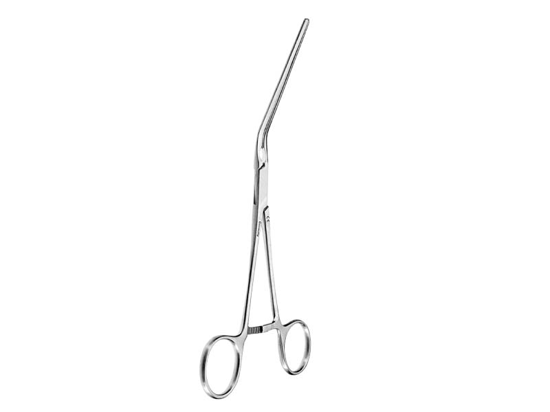 Clema vasculara multifunctionala DE BAKEY, 60grd  L25cm