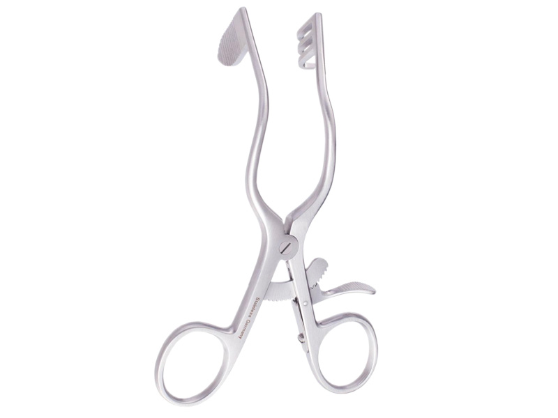 Retractor PERKINS 3 dinti pe dreapta, L13cm