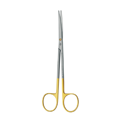 Foarfeca disectie LEXER cu TC curba,  L16cm - 