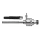Trocar multifunctional cu valva mecanica, robinet insuflatie, tub din plastic interschimbabil cu filet, D11mm, L105mm 