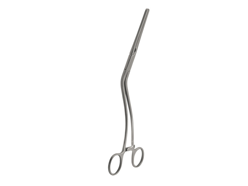 Clema pentru carotida COOLEY unghiulara L21cm