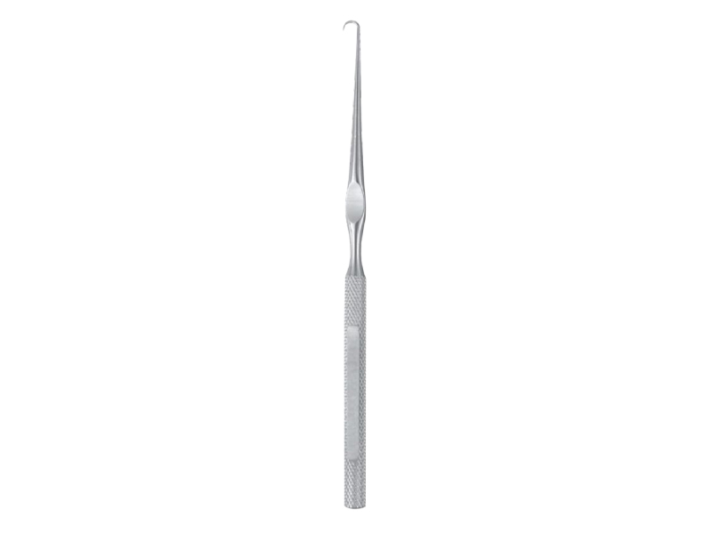 Retractor LAHEY ascutit, 1 dinte L12cm