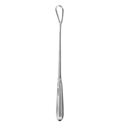 Chiureta uterina BUMM, flexibila, L35cm  D35mm (Fig 15) - 