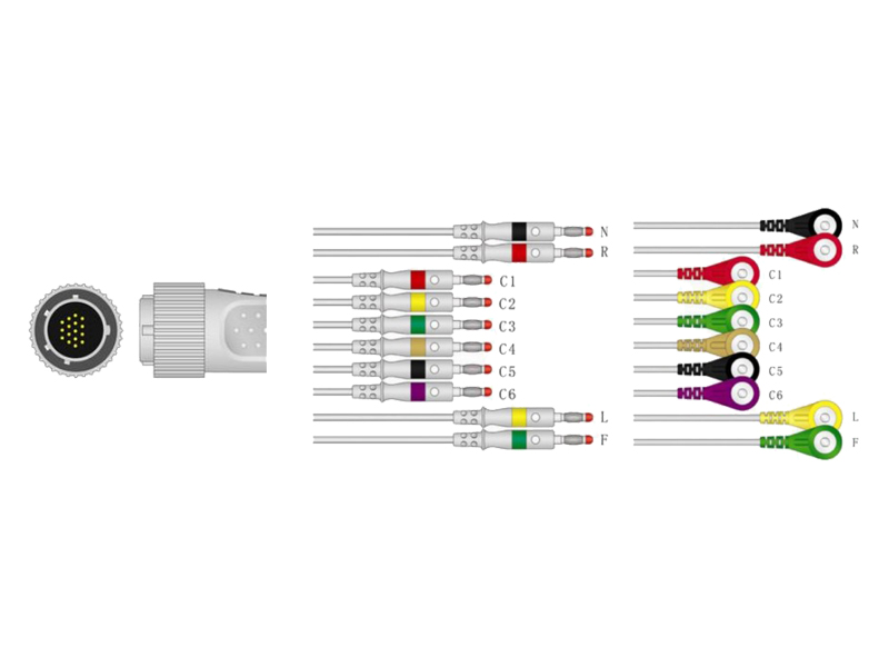 Cablu ECG Cardioline Delta 3 Plus