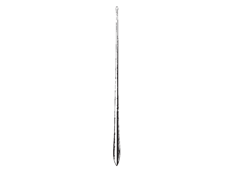 Sonda canelata tip frunza L14.5cm