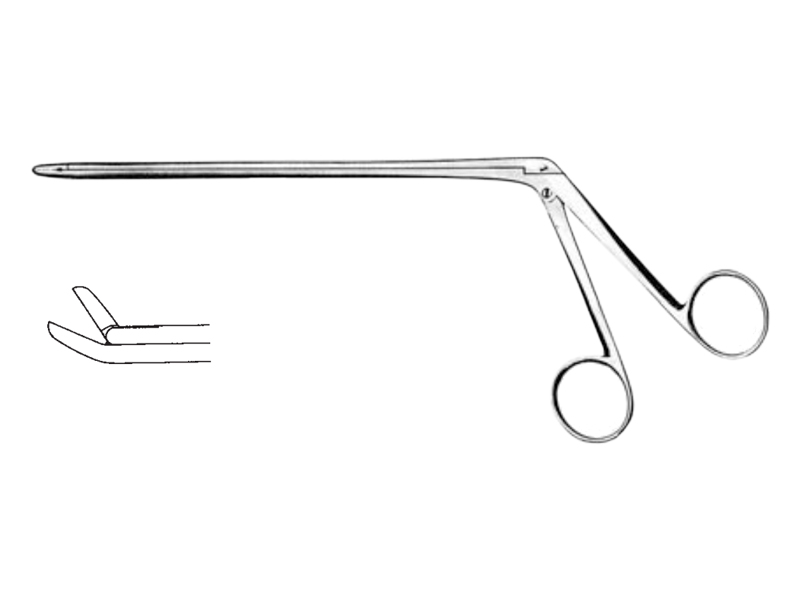 Cleste laminectomie LOVE-GRUED, 45° sus,  3x10mm, L18cm