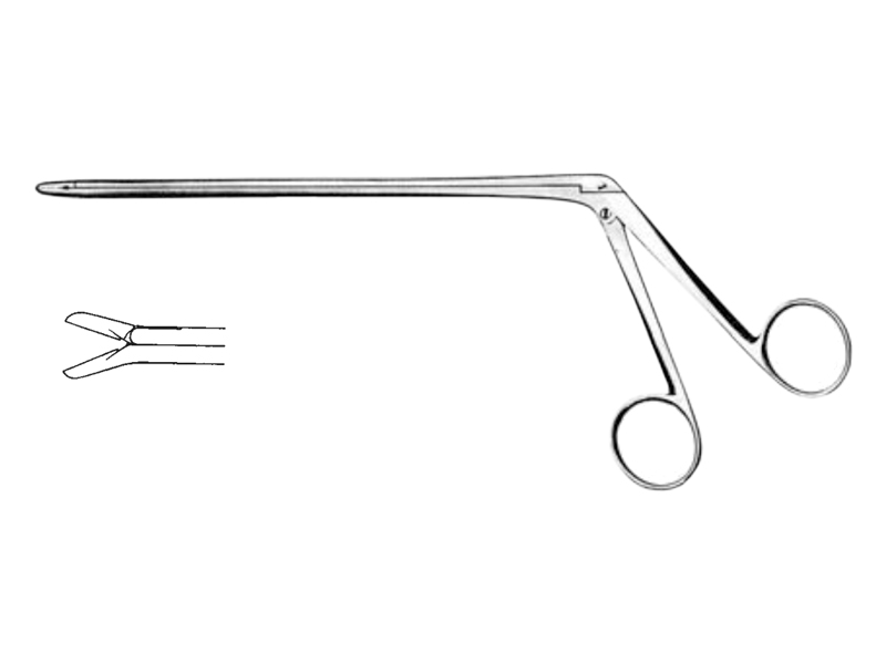 Cleste laminectomie LOVE-GRUED, 45° jos, 3x10mm, L18cm