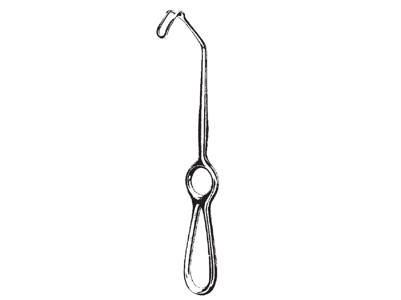 Retractor CUSHING, fenestrat L20cm