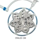 Lampa scialitica EMALED 560/300, 2 sateliti, prindere tavan 