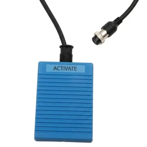 Pedala simpla pentru electrocautere ZEUS, control bipolar, cablu cu mufa, 3 pini, L3m 